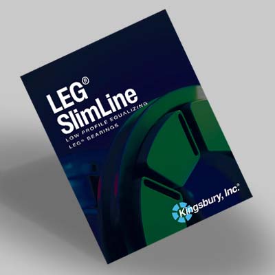 Low-Profile Directed Lubrication Thrust Bearings