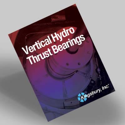 Vertical Hydro Thrust Bearings