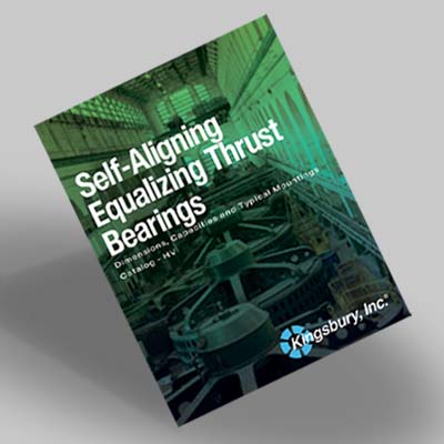 Self‑Aligning Equalized Thrust Bearings for Horizontal and Vertical Applications