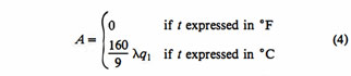 Thermal Characteristics equation 4