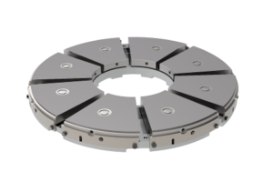 Kingsbury’s VK Thrust Bearings are designed to replace older spring plate bearings in hydro turbines.